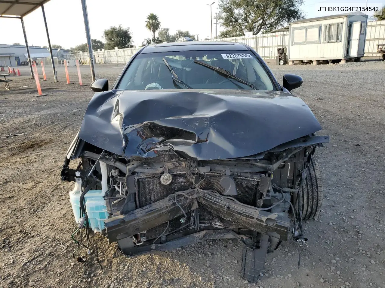 JTHBK1GG4F2154542 2015 Lexus Es 350