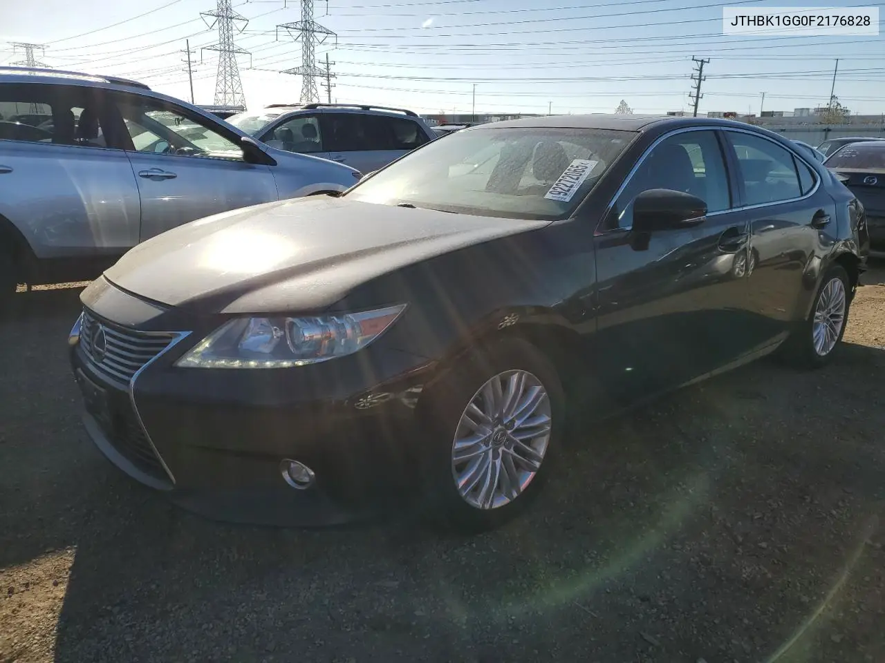 JTHBK1GG0F2176828 2015 Lexus Es 350
