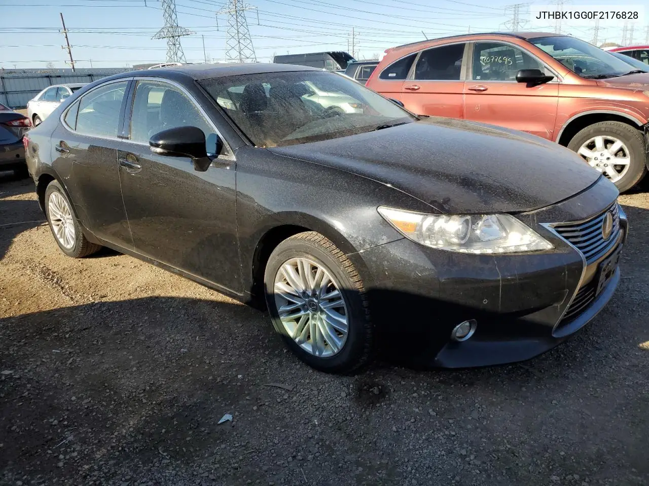 JTHBK1GG0F2176828 2015 Lexus Es 350
