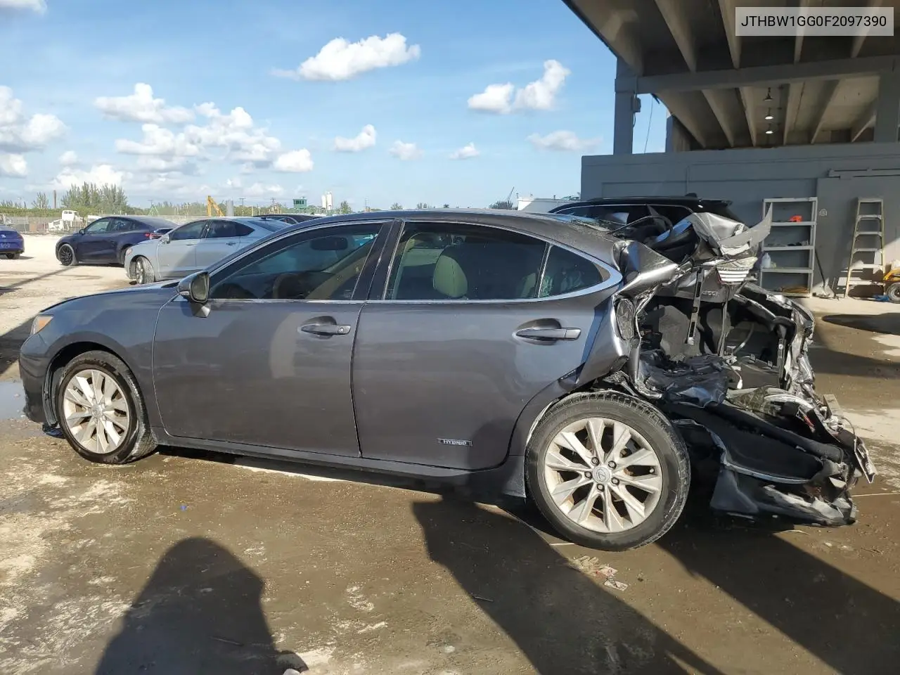 JTHBW1GG0F2097390 2015 Lexus Es 300H