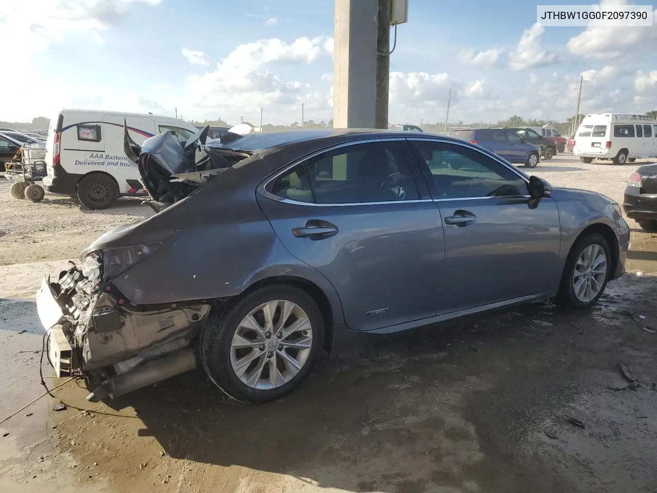 JTHBW1GG0F2097390 2015 Lexus Es 300H