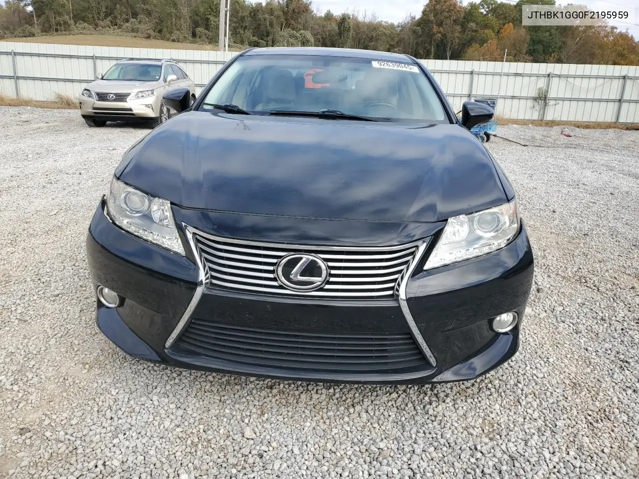 JTHBK1GG0F2195959 2015 Lexus Es 350