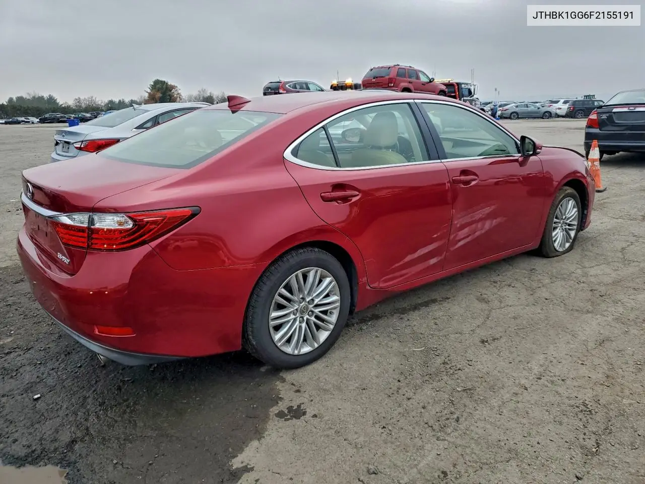 JTHBK1GG6F2155191 2015 Lexus Es 350