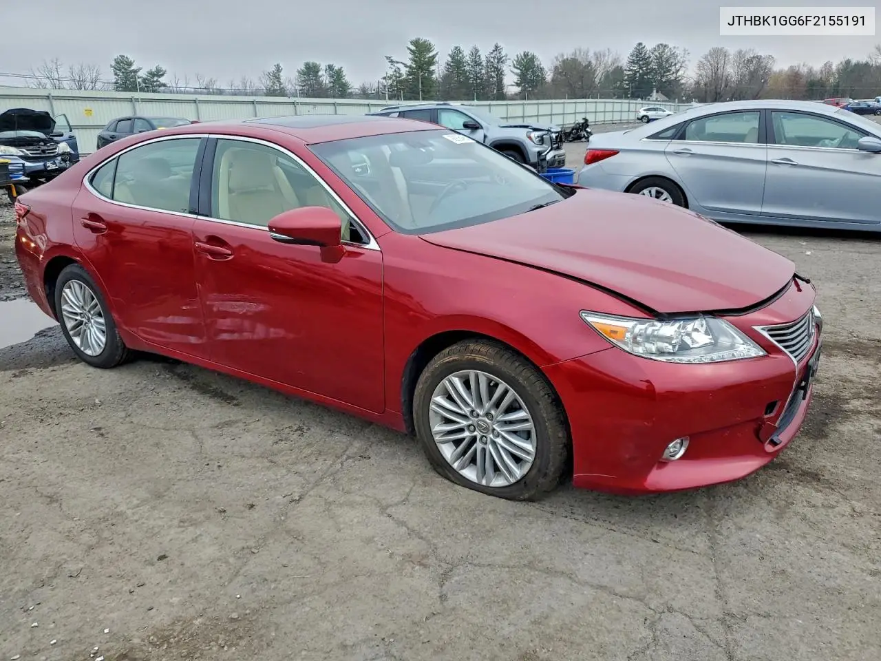 JTHBK1GG6F2155191 2015 Lexus Es 350