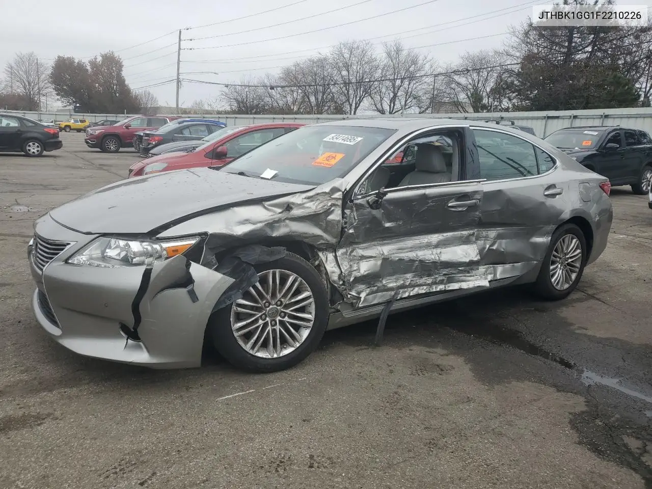 JTHBK1GG1F2210226 2015 Lexus Es 350