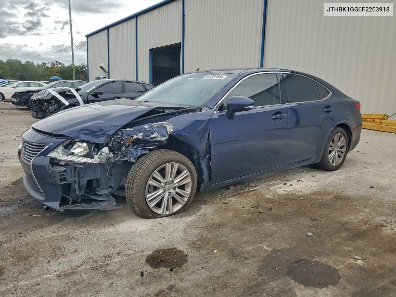 JTHBK1GG6F2203918 2015 Lexus Es 350