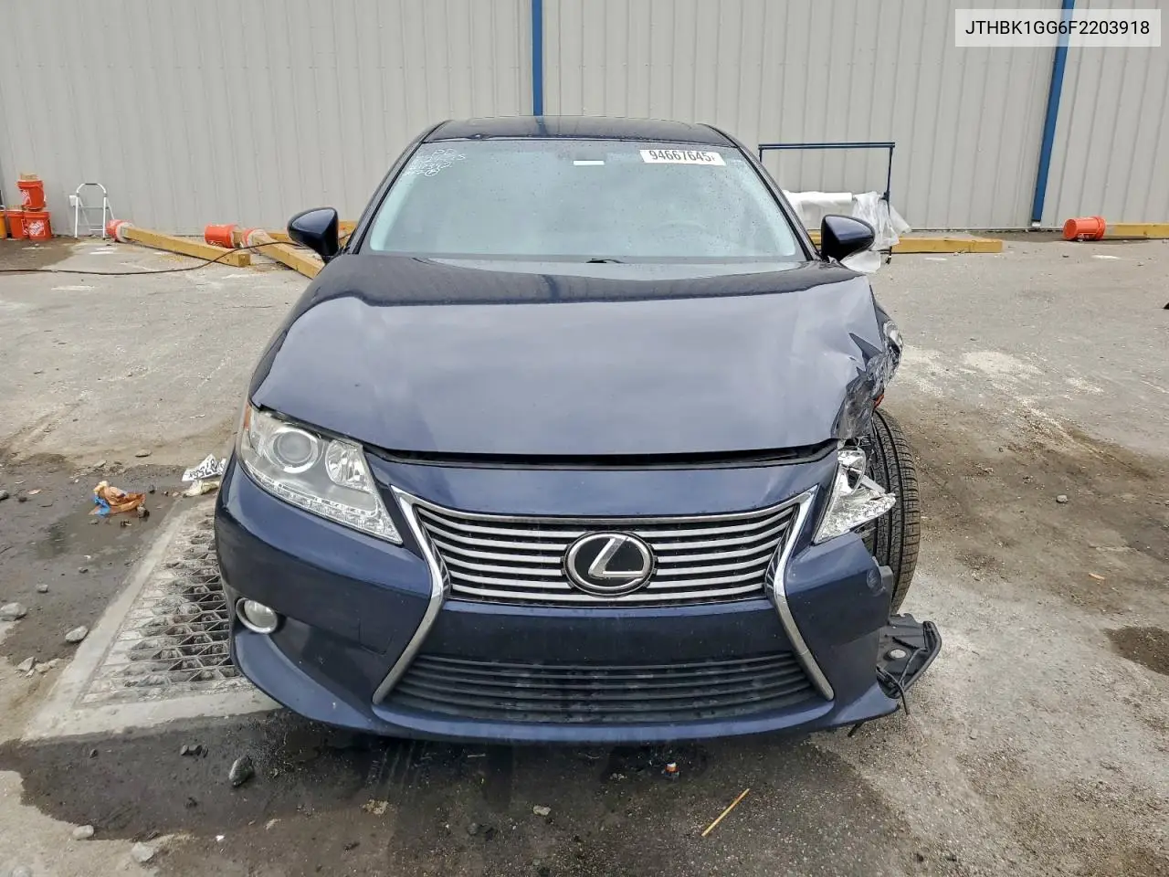 JTHBK1GG6F2203918 2015 Lexus Es 350