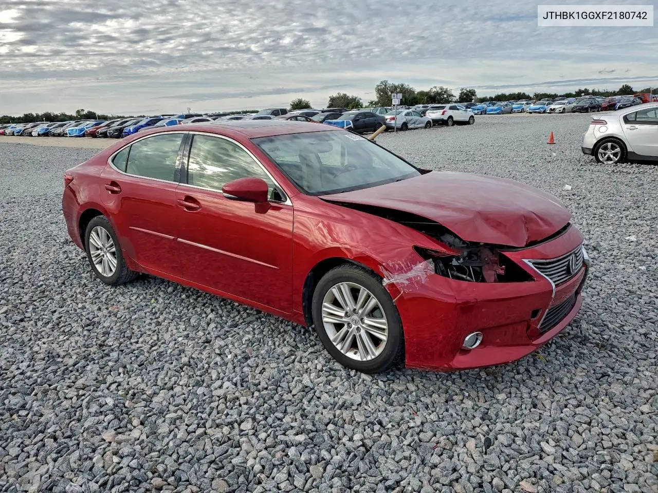 JTHBK1GGXF2180742 2015 Lexus Es 350