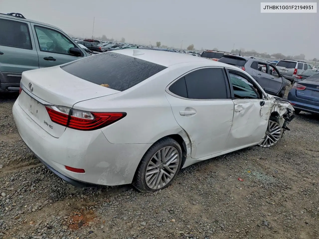 JTHBK1GG1F2194951 2015 Lexus Es 350