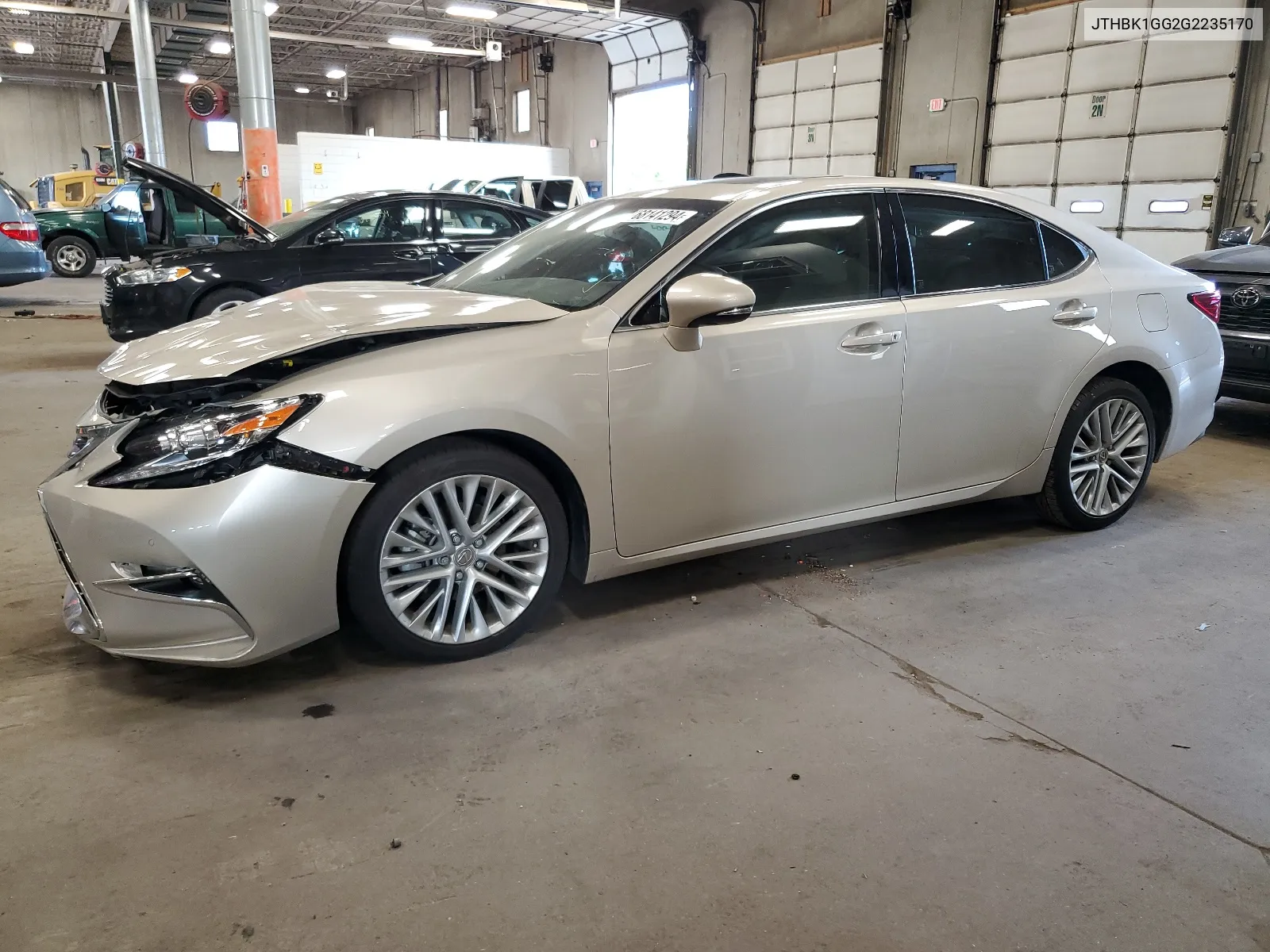 JTHBK1GG2G2235170 2016 Lexus Es 350