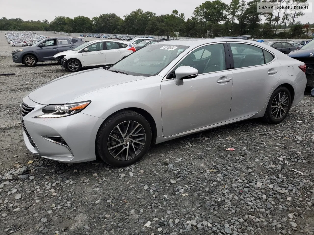 58ABK1GG6GU021891 2016 Lexus Es 350