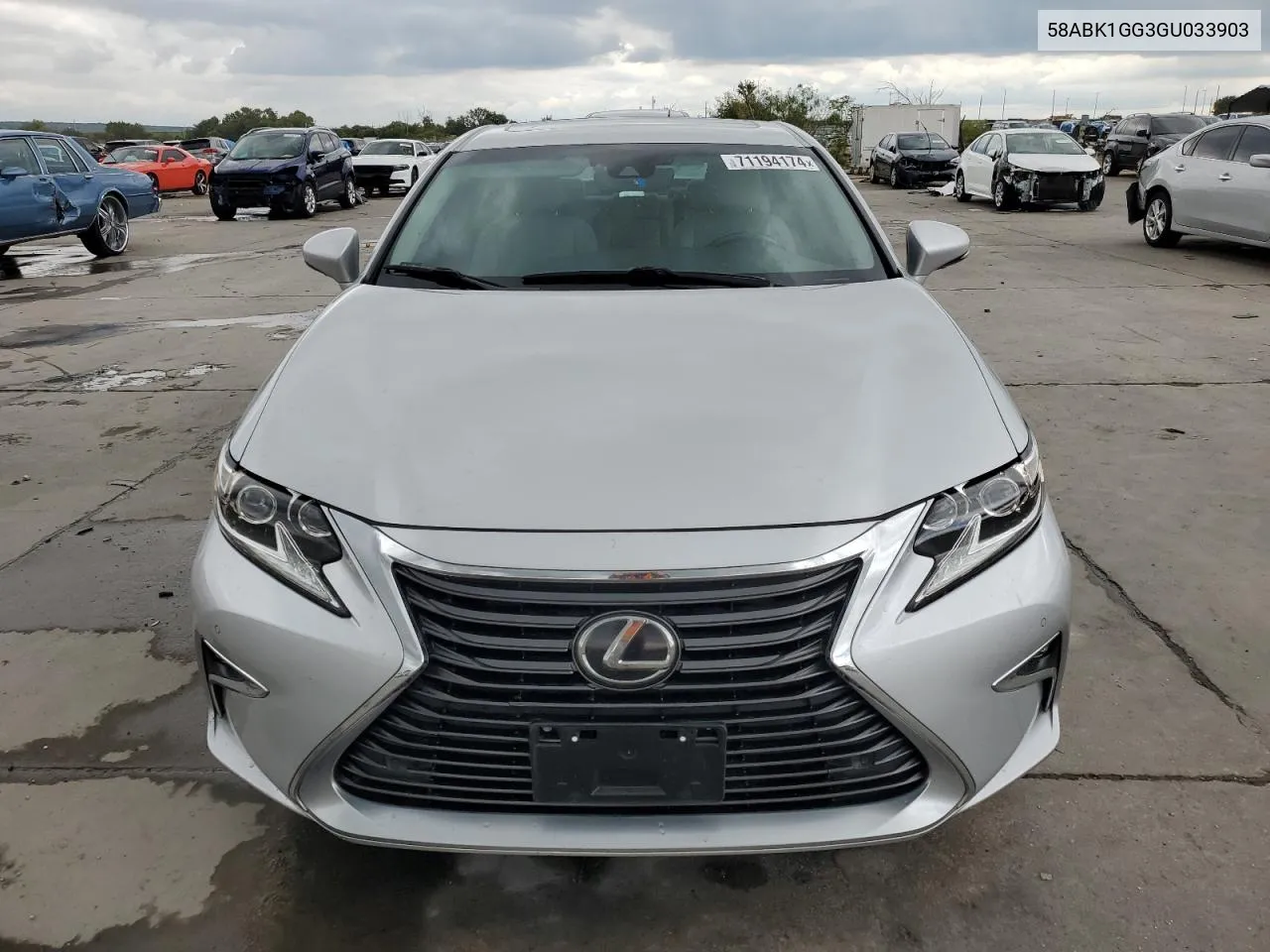 58ABK1GG3GU033903 2016 Lexus Es 350