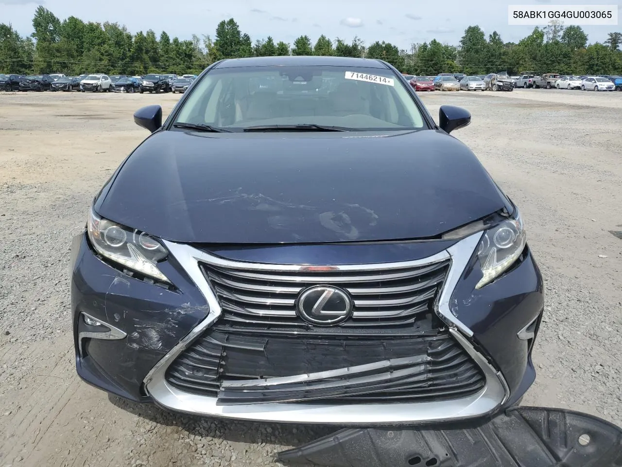 58ABK1GG4GU003065 2016 Lexus Es 350