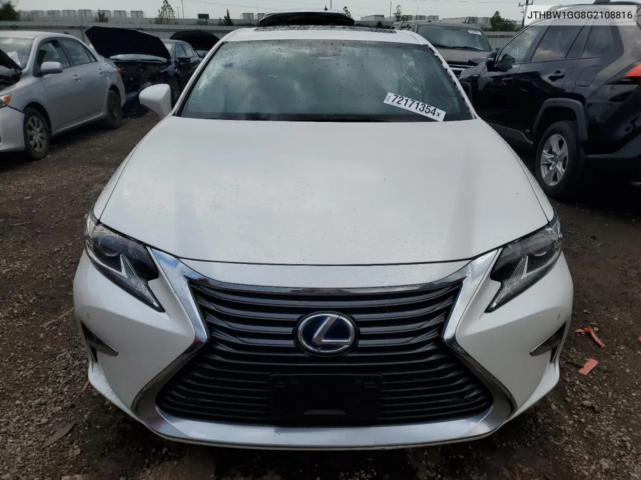 JTHBW1GG8G2108816 2016 Lexus Es 300H