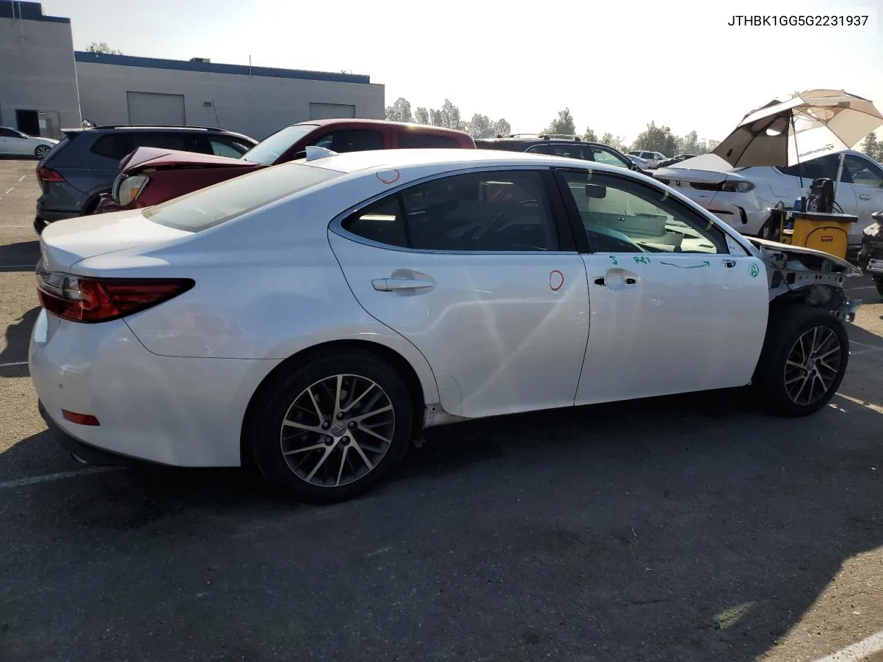 JTHBK1GG5G2231937 2016 Lexus Es 350