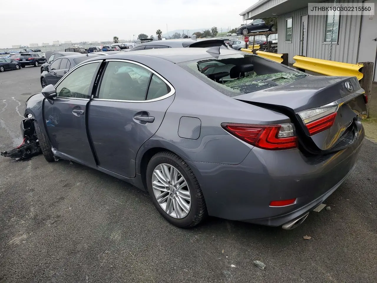 JTHBK1GG3G2215560 2016 Lexus Es 350
