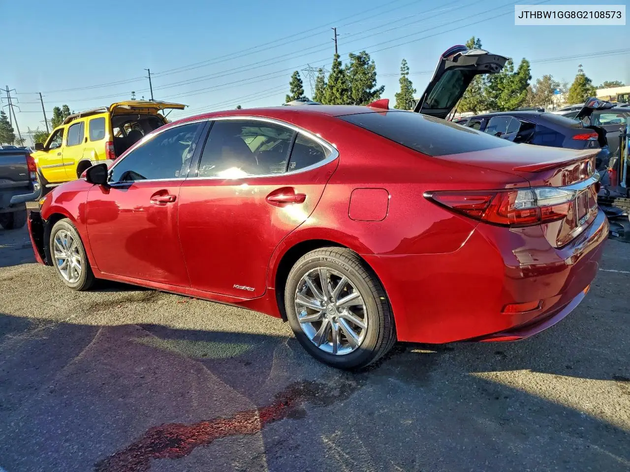 JTHBW1GG8G2108573 2016 Lexus Es 300H