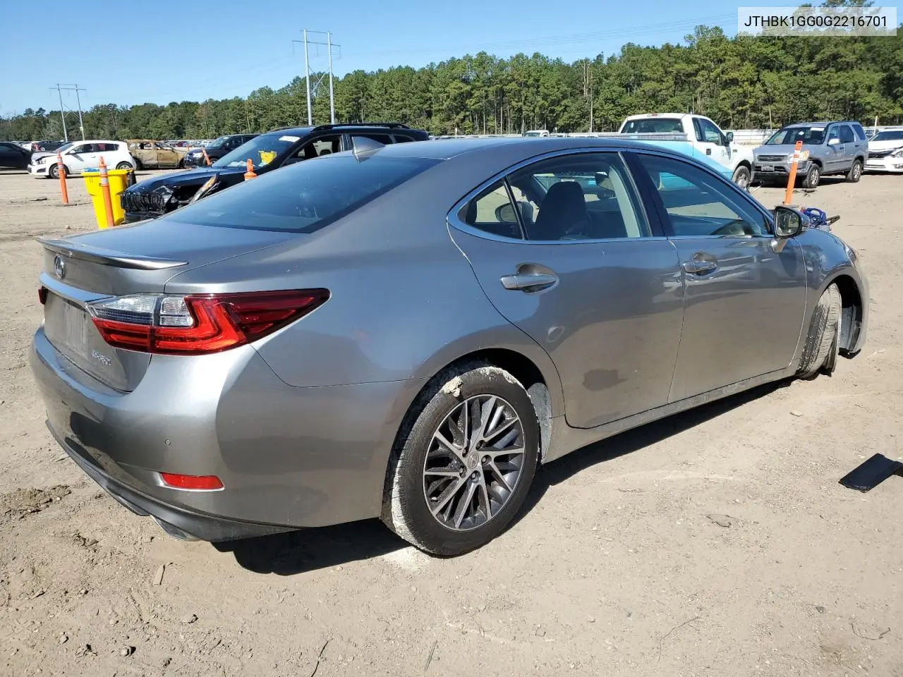JTHBK1GG0G2216701 2016 Lexus Es 350