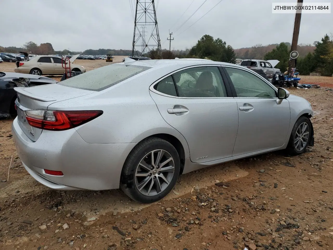 JTHBW1GGXG2114844 2016 Lexus Es 300H
