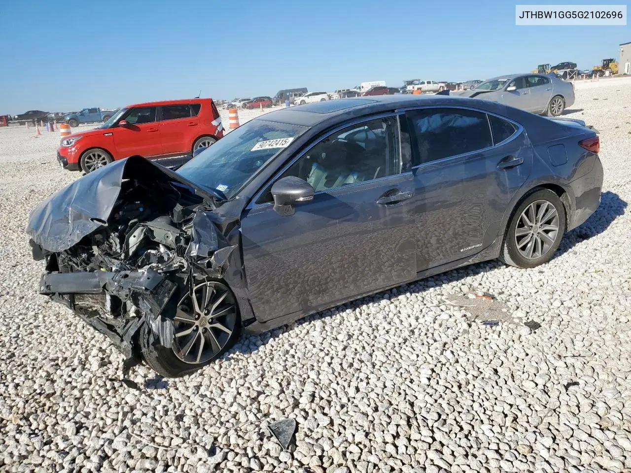 JTHBW1GG5G2102696 2016 Lexus Es 300H
