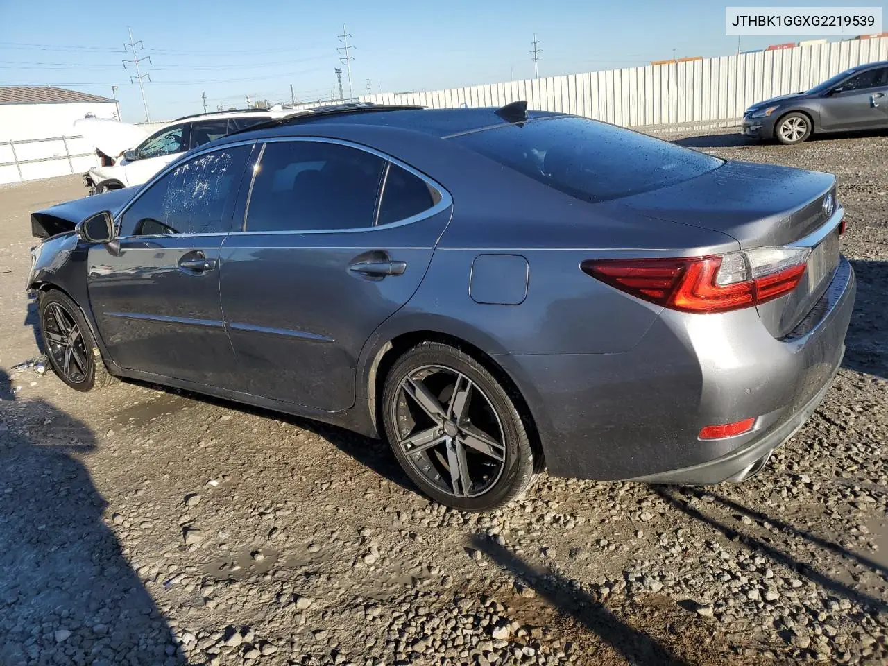 JTHBK1GGXG2219539 2016 Lexus Es 350