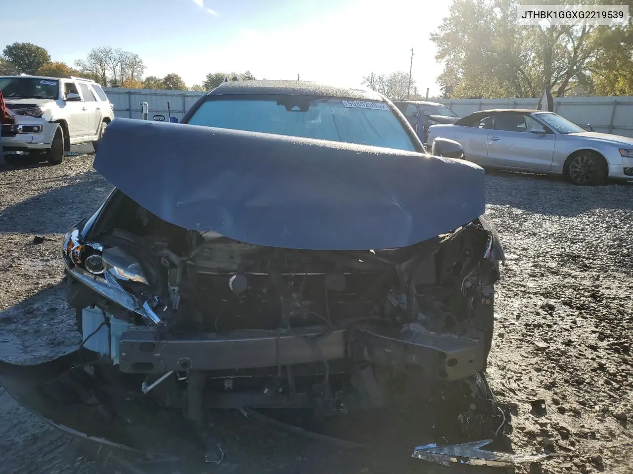 JTHBK1GGXG2219539 2016 Lexus Es 350