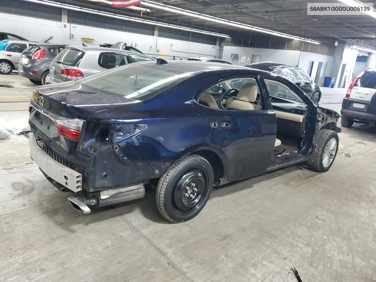 58ABK1GG0GU006139 2016 Lexus Es 350