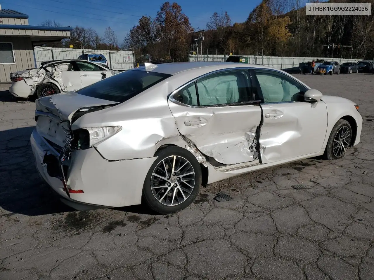 JTHBK1GG9G2224036 2016 Lexus Es 350