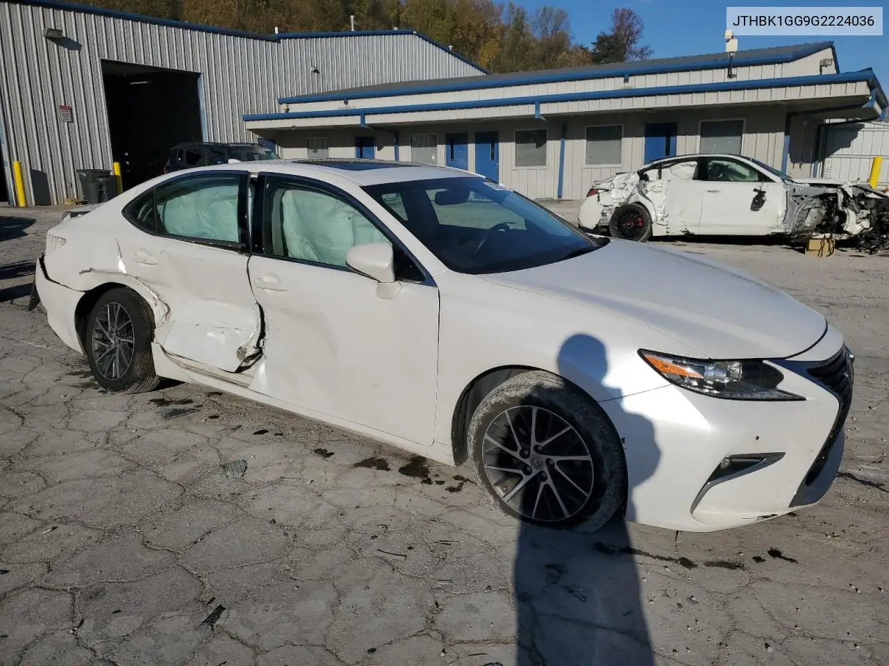 JTHBK1GG9G2224036 2016 Lexus Es 350