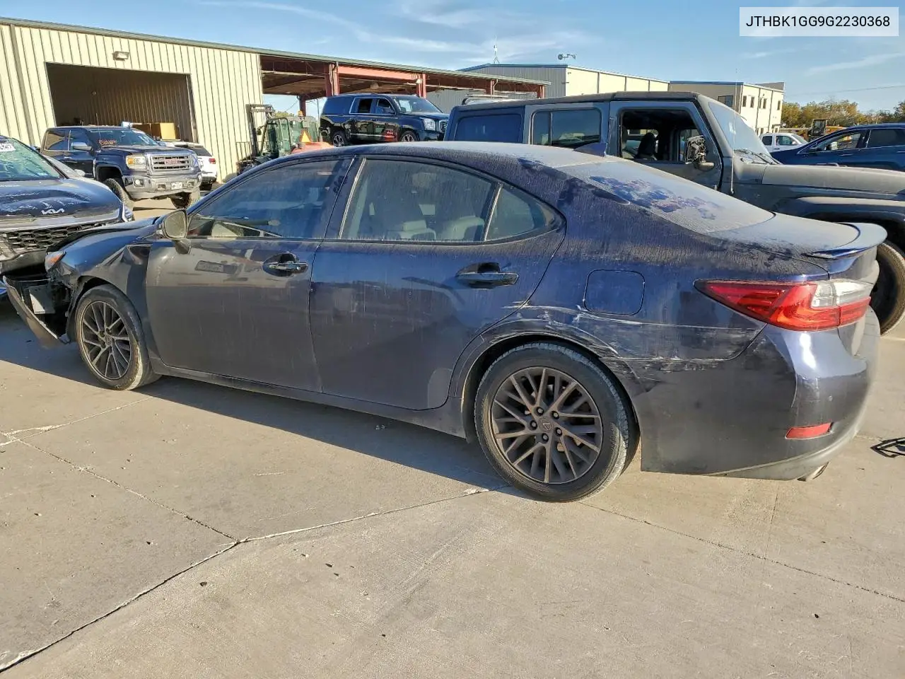 JTHBK1GG9G2230368 2016 Lexus Es 350