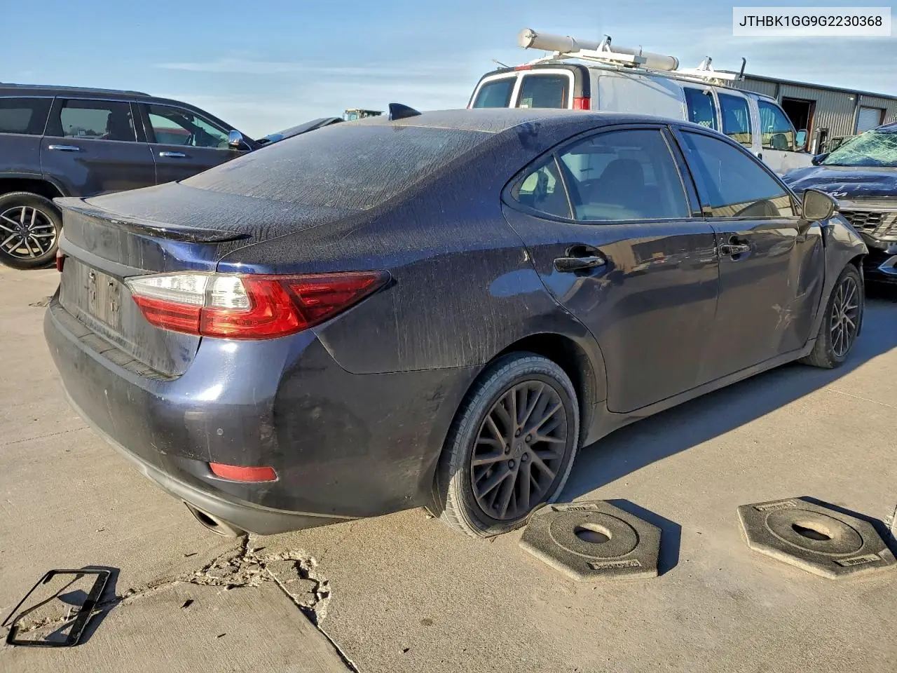 JTHBK1GG9G2230368 2016 Lexus Es 350