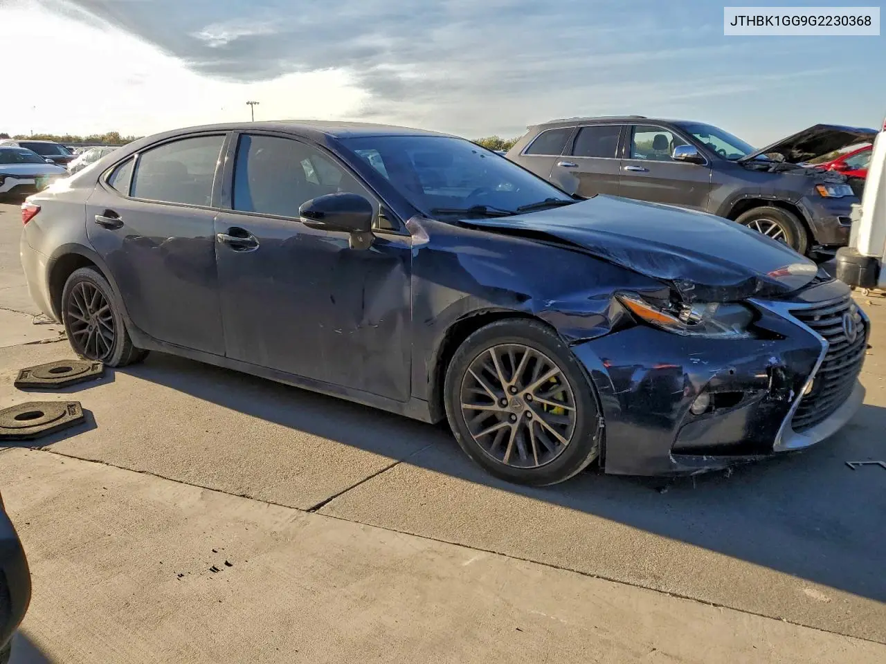 JTHBK1GG9G2230368 2016 Lexus Es 350