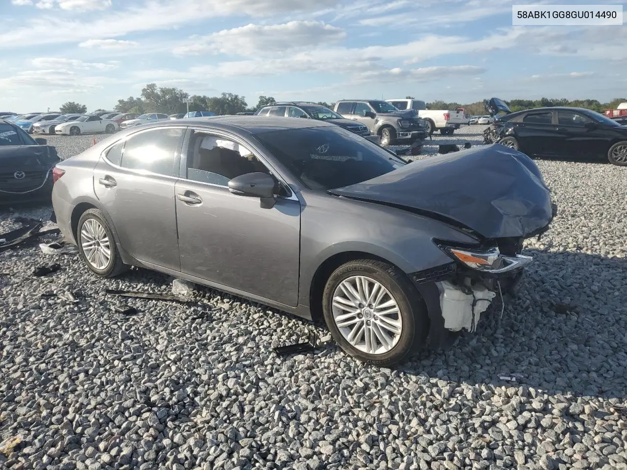 58ABK1GG8GU014490 2016 Lexus Es 350