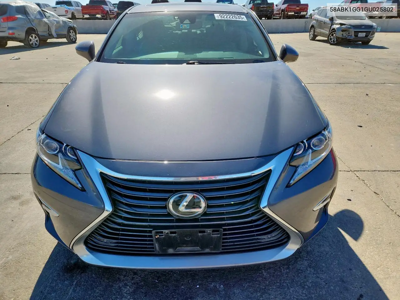 58ABK1GG1GU025802 2016 Lexus Es 350
