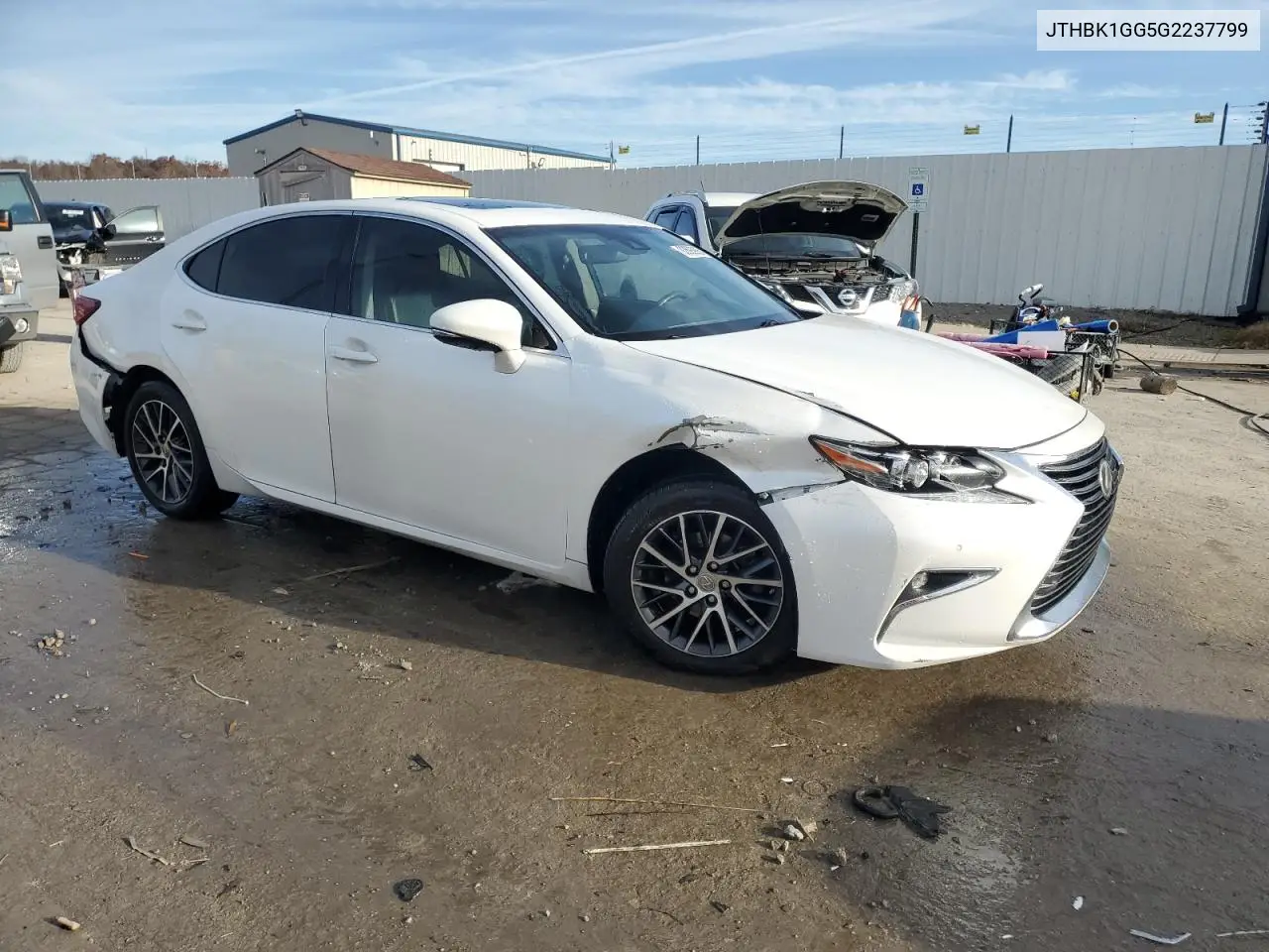 JTHBK1GG5G2237799 2016 Lexus Es 350
