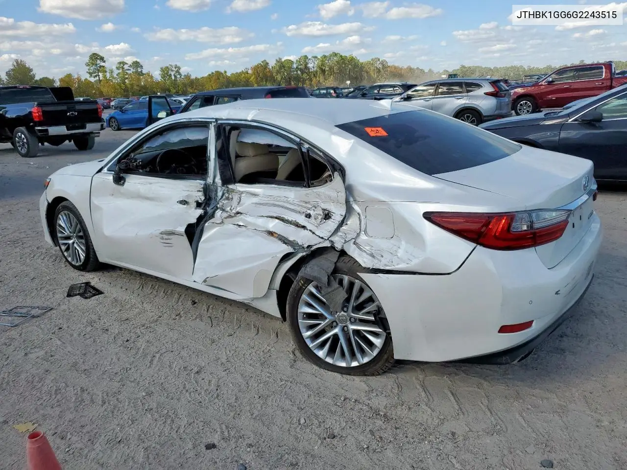 JTHBK1GG6G2243515 2016 Lexus Es 350