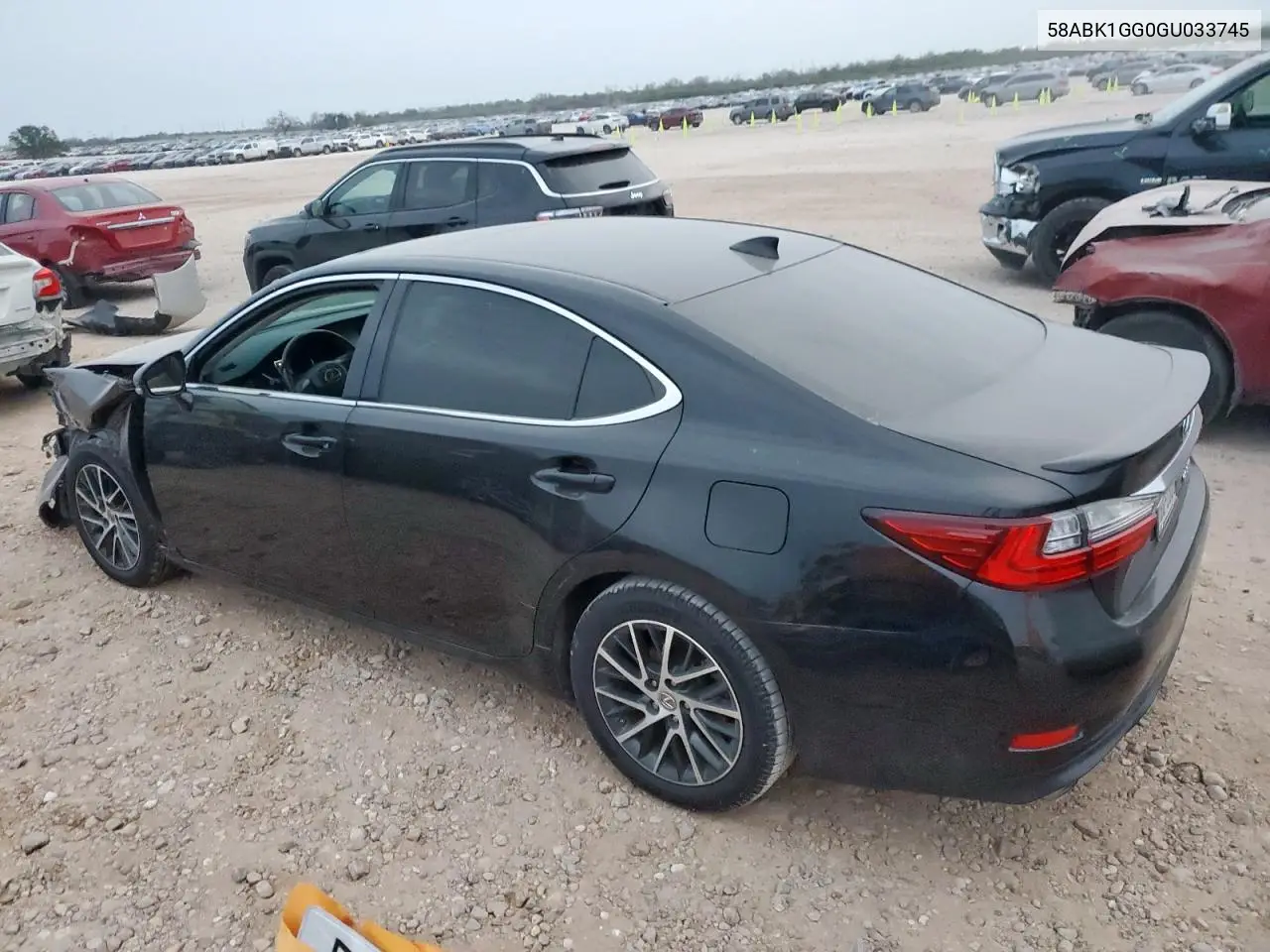 58ABK1GG0GU033745 2016 Lexus Es 350