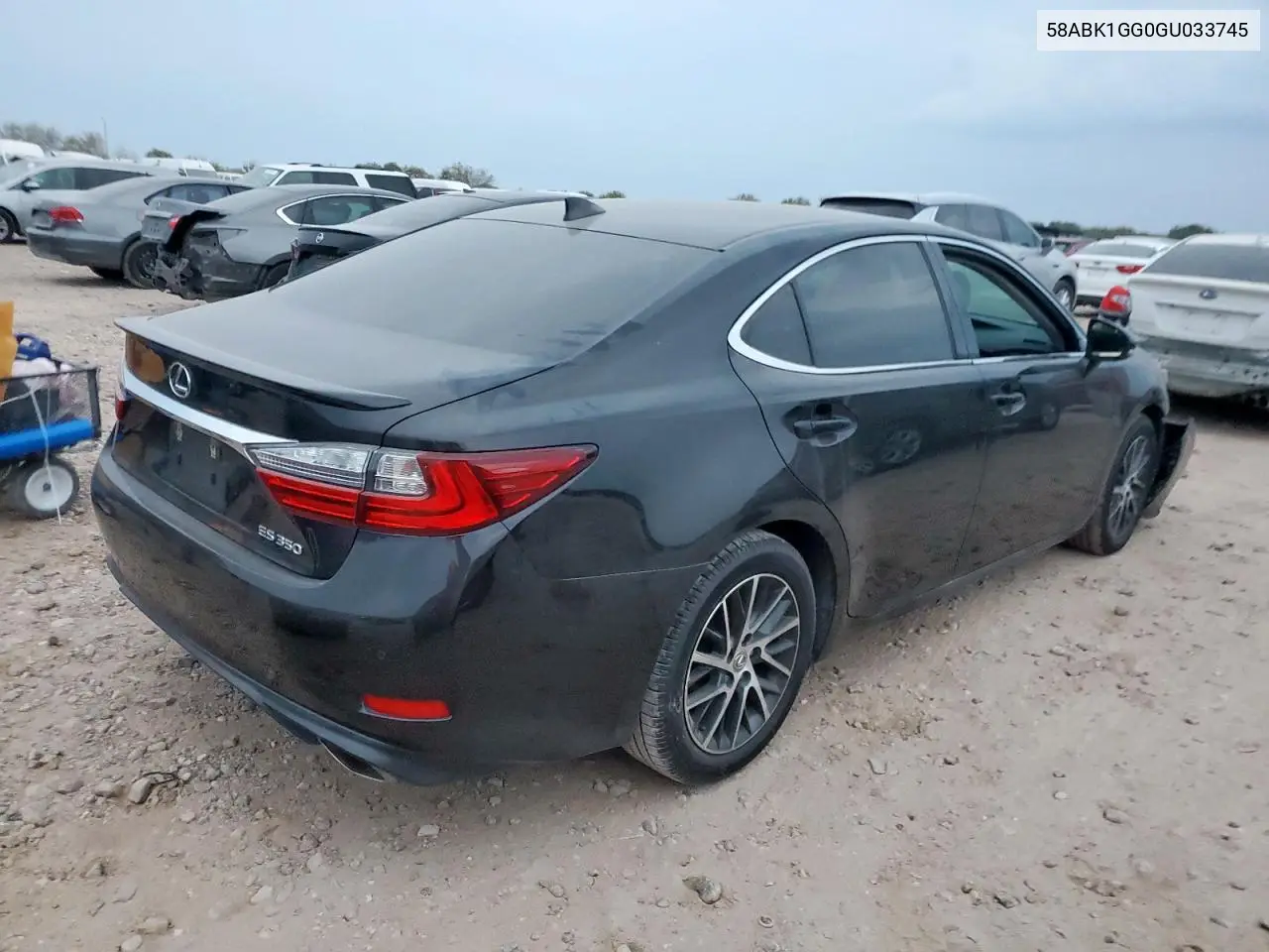 58ABK1GG0GU033745 2016 Lexus Es 350