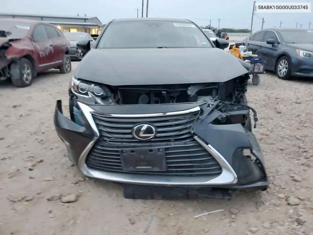 58ABK1GG0GU033745 2016 Lexus Es 350