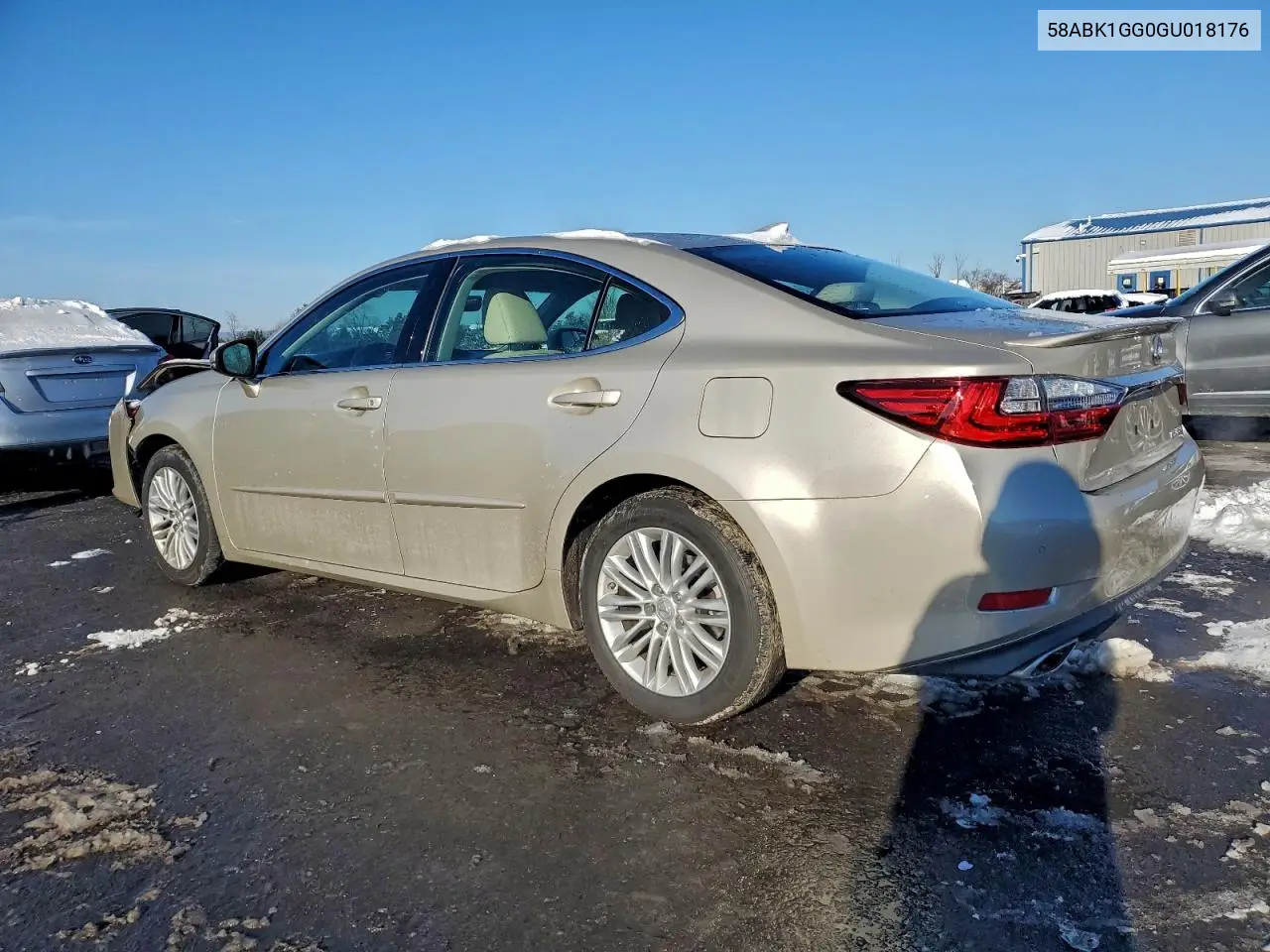 58ABK1GG0GU018176 2016 Lexus Es 350