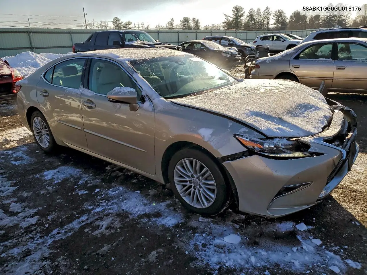 58ABK1GG0GU018176 2016 Lexus Es 350