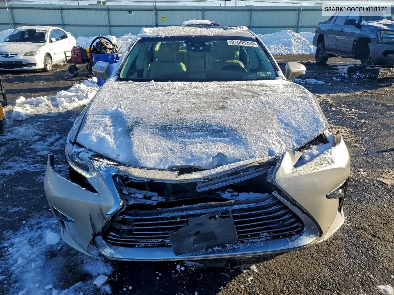 58ABK1GG0GU018176 2016 Lexus Es 350