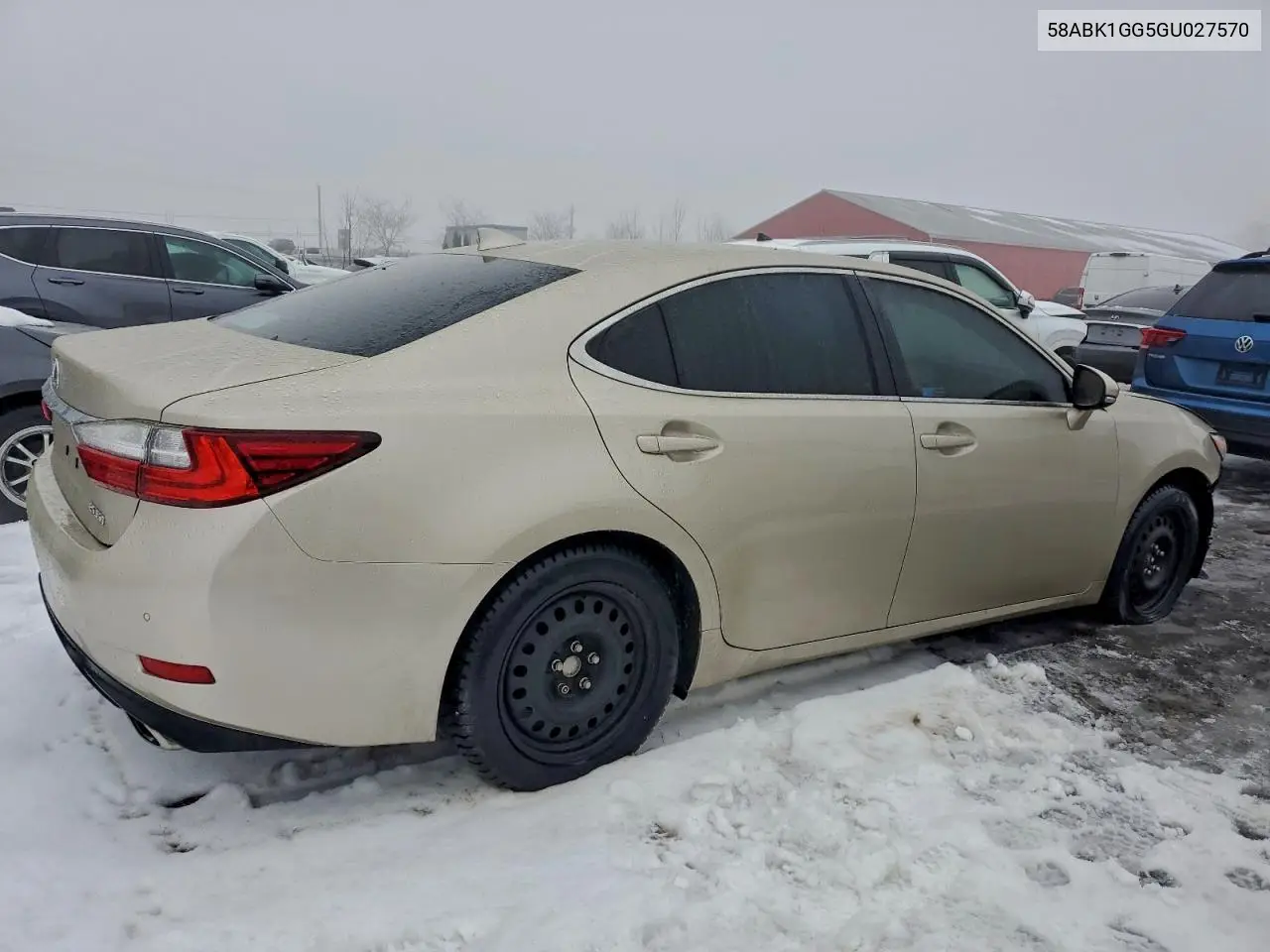 58ABK1GG5GU027570 2016 Lexus Es 350