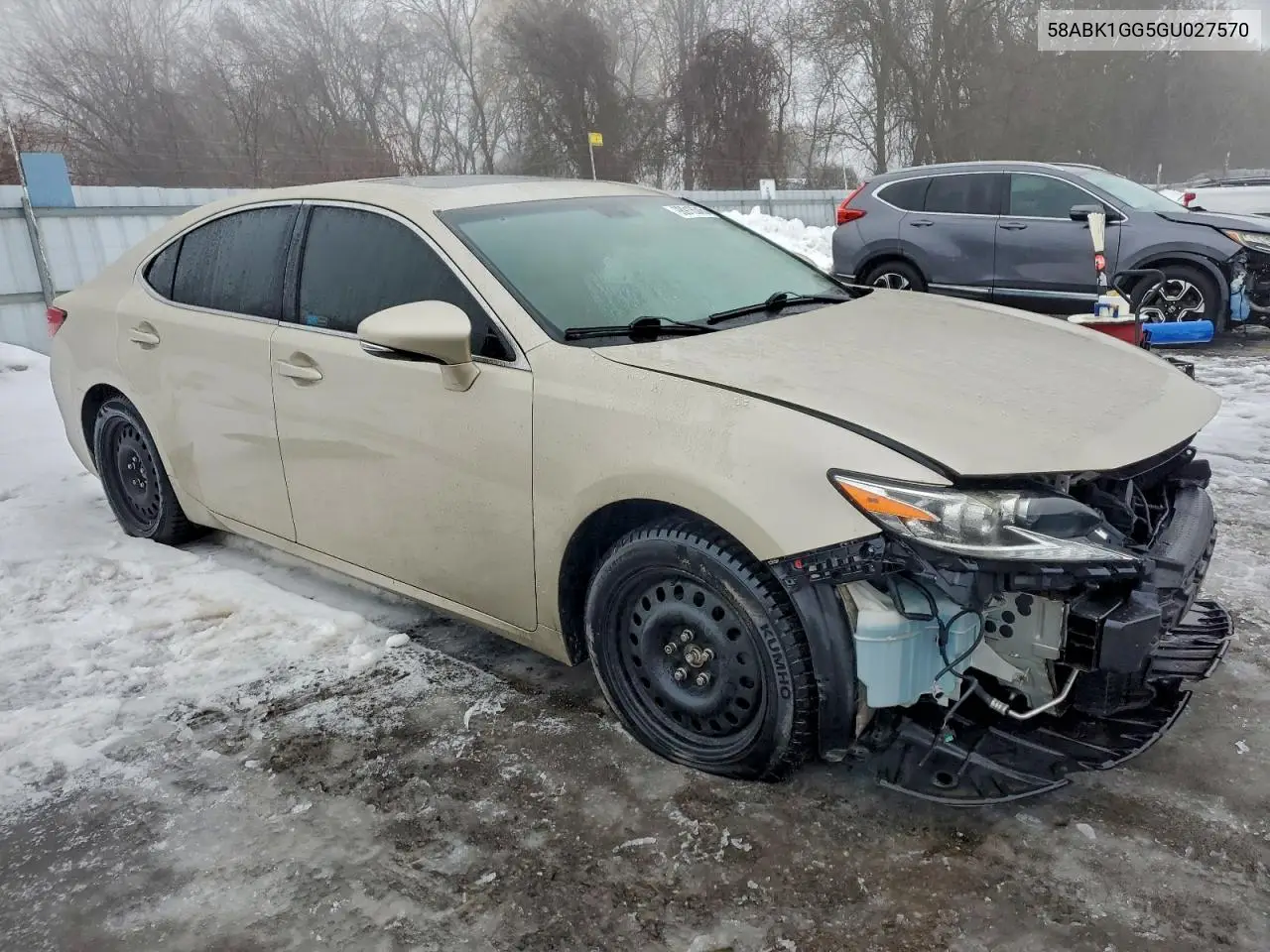58ABK1GG5GU027570 2016 Lexus Es 350