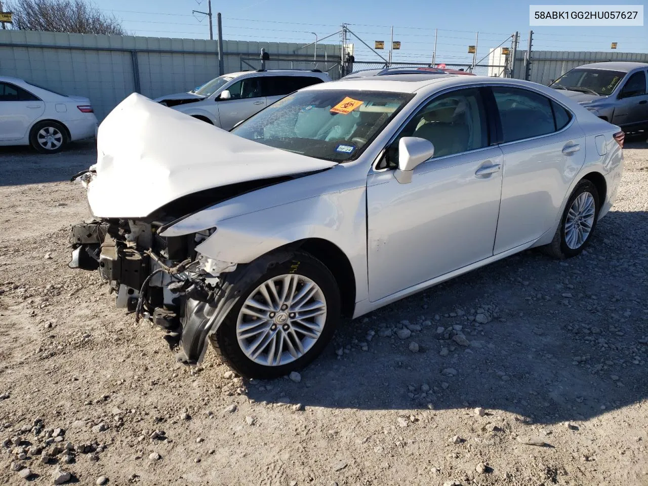 Auction sale of the 2017 Lexus ES , vin: 58ABK1GG2HU057627, lot number: 38295084