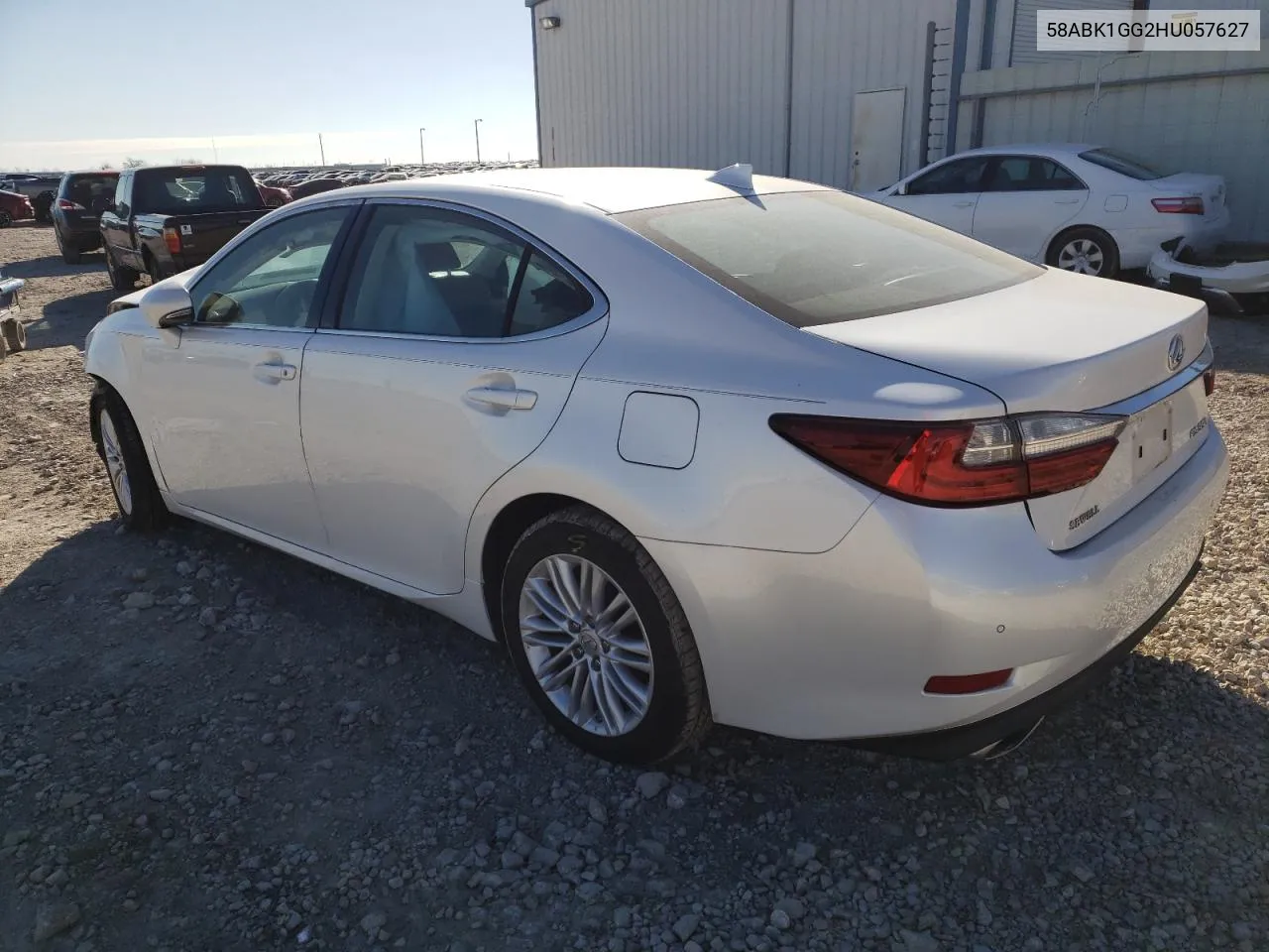 Auction sale of the 2017 Lexus ES , vin: 58ABK1GG2HU057627, lot number: 38295084