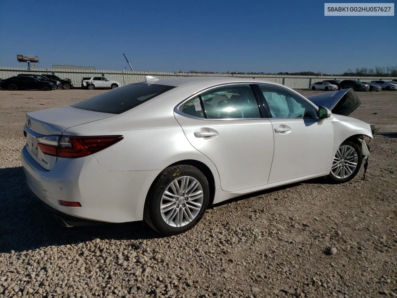 Auction sale of the 2017 Lexus ES , vin: 58ABK1GG2HU057627, lot number: 38295084