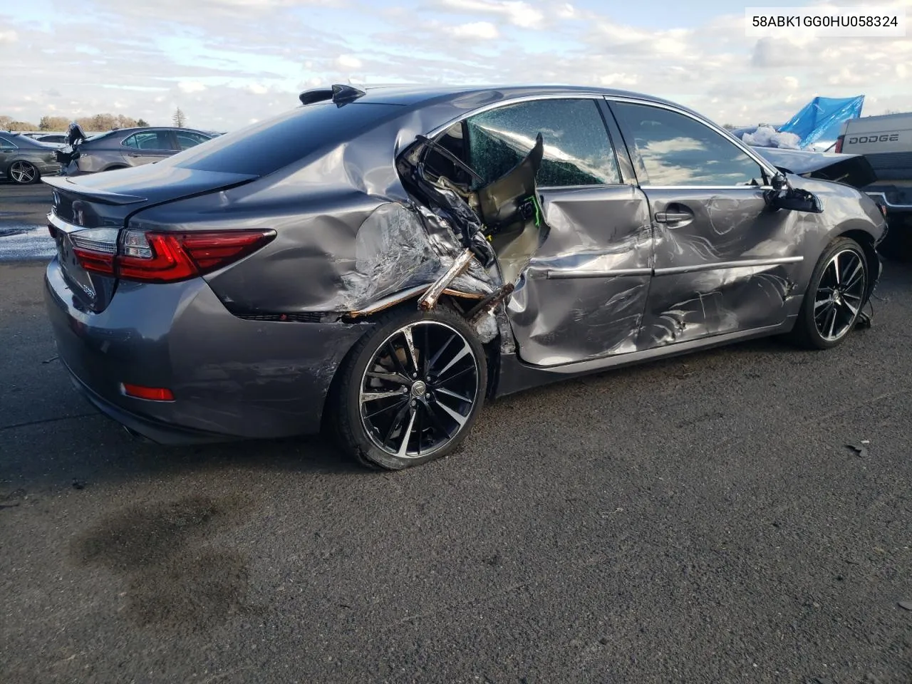Auction sale of the 2017 Lexus ES , vin: 58ABK1GG0HU058324, lot number: 42126244