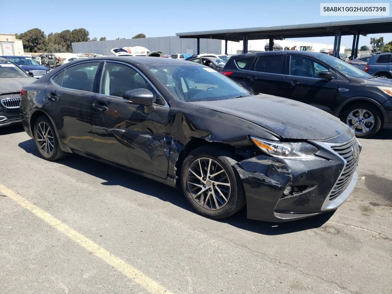 58ABK1GG2HU057398 2017 Lexus Es 350