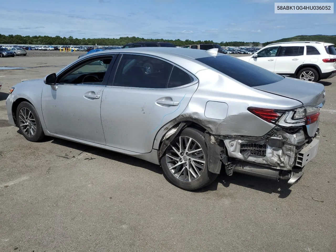 58ABK1GG4HU036052 2017 Lexus Es 350